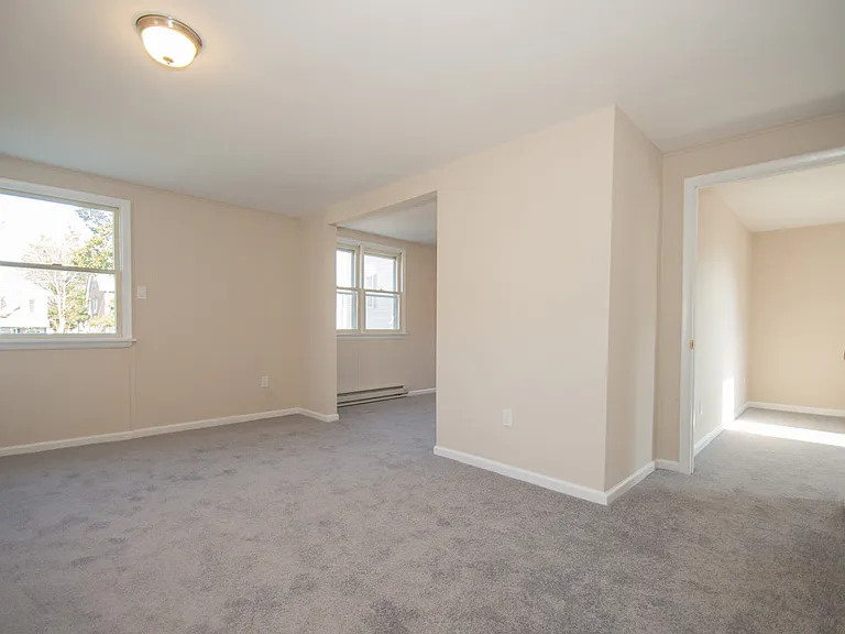 Upstairs dining/living space.