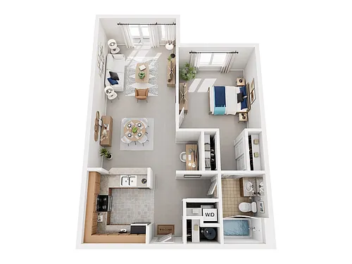 Floor plan Mt. St Helens