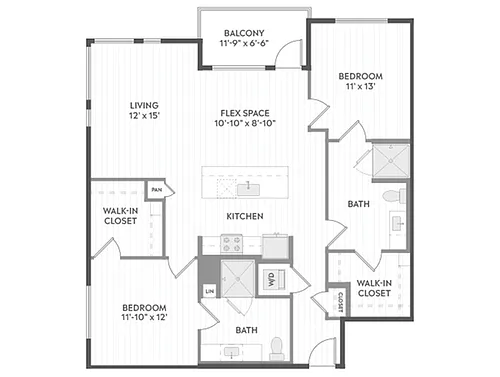 Floor plan C6c