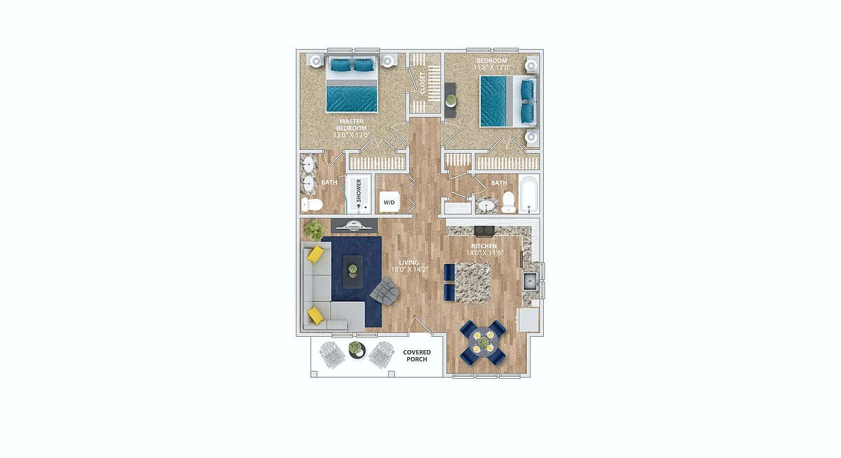 Floor plan Sanibel
