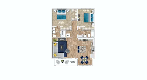 Floor plan Sanibel