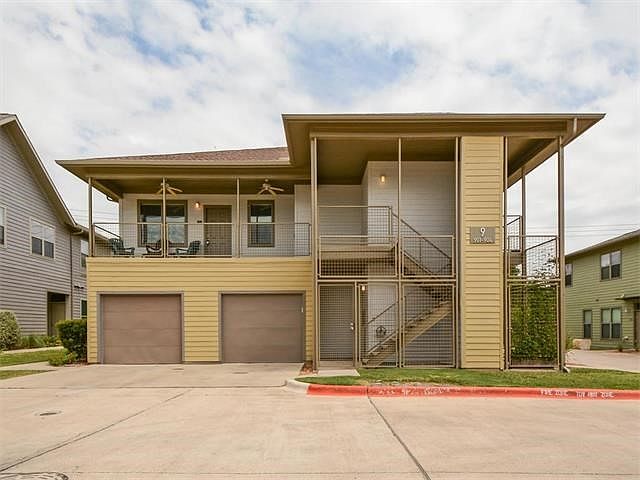 Upstairs unit. Garage & driveway on right side belongs to unit.