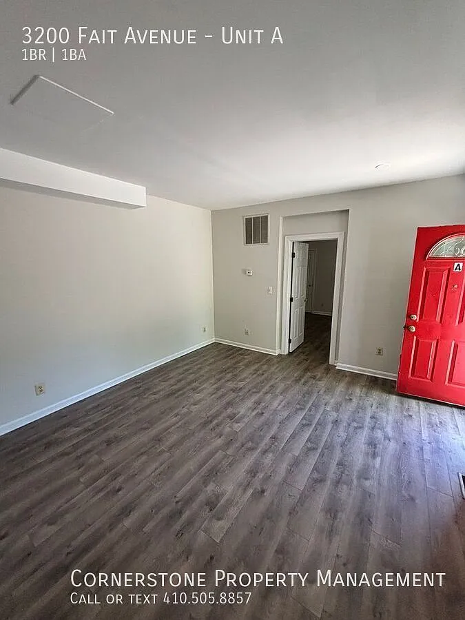 1 Bed 1 Bath | $1550 | 3200 Fait Ave Baltimore MD 21224 Unit A — Photo 3