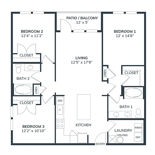 Floor plan C1