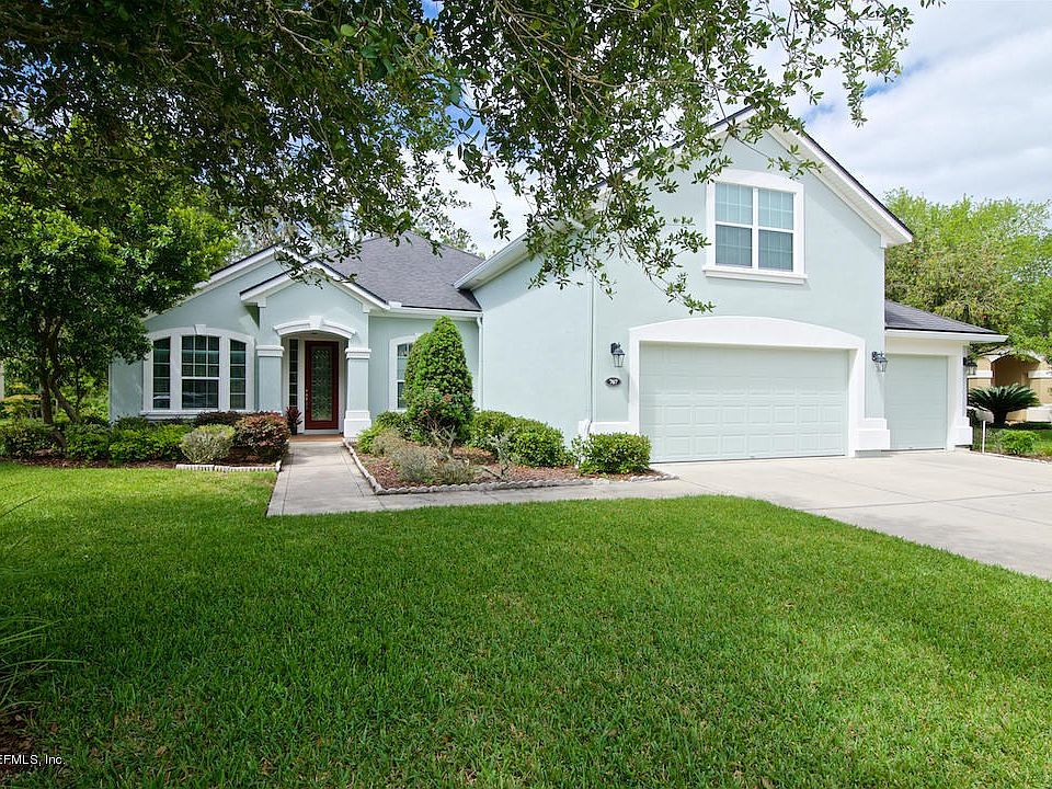front of the house
