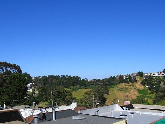 View from top patio
