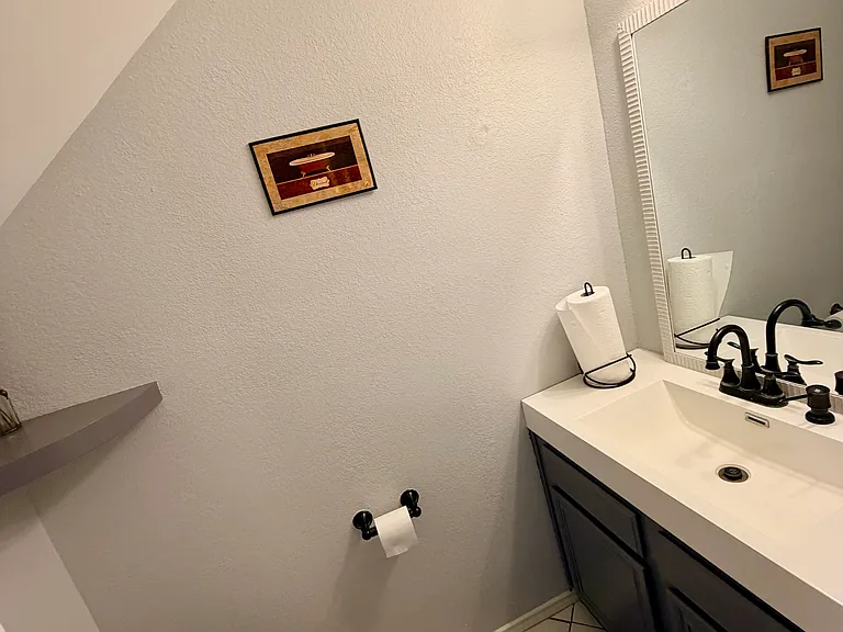 half bath- 1st level
