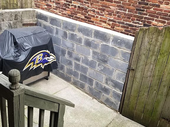 Back patio - perfect for grilling!