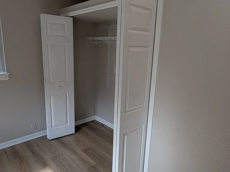 Master bedroom closet.