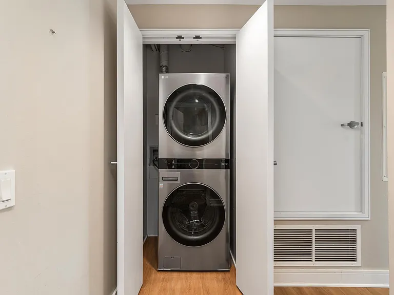 New high-end washer-dryer in unit