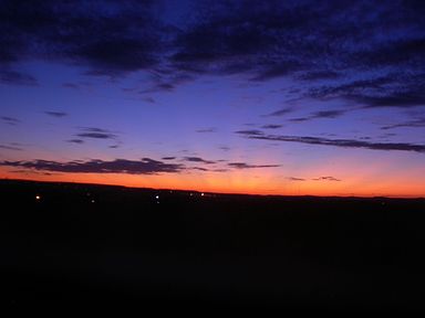 Morning sunrise view