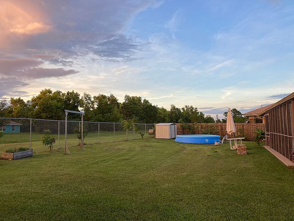Backyard view