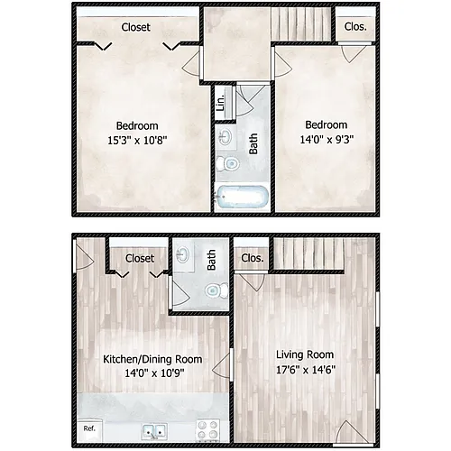 Floor plan The Princeton