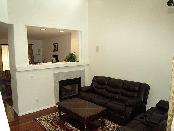 Living Room with Gas Fireplace