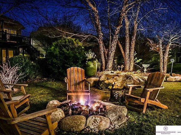 You won't find a backyard like this!  Enjoy friends & family by the firepit!