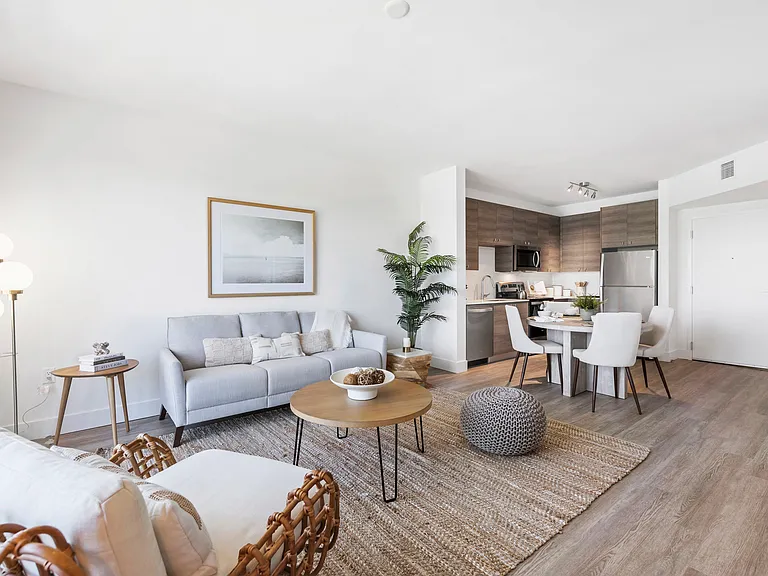 Spacious open concept layouts