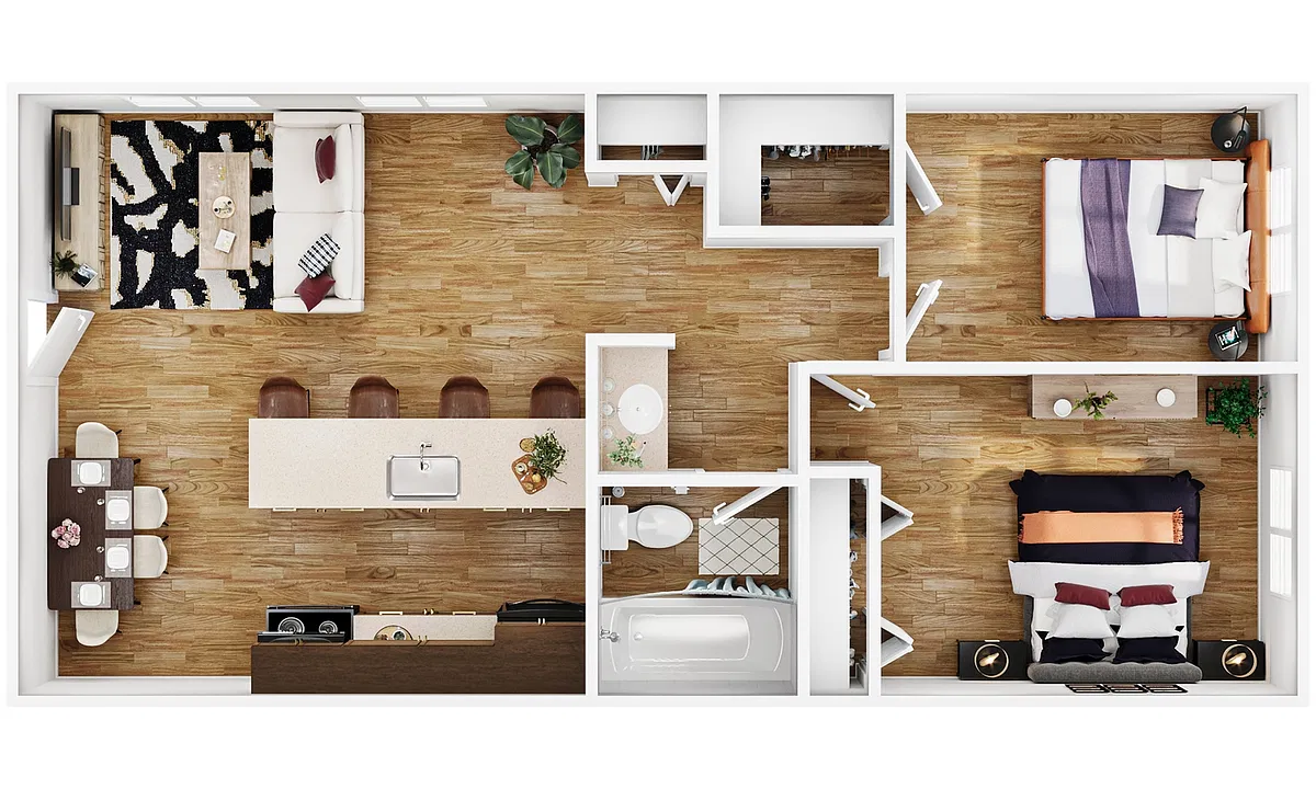Floor plan B2