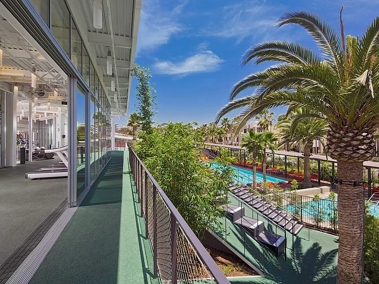 Playa Vista Amenities - Gym & Pool
