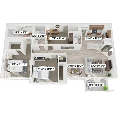 Floor plan The Prince