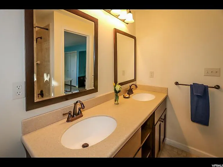 Master bathroom off primary bedroom