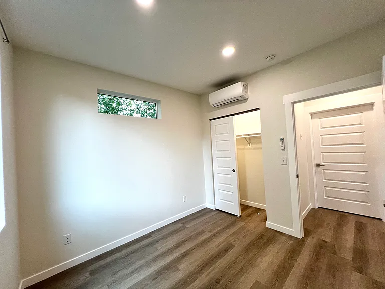 Back bedroom from corner