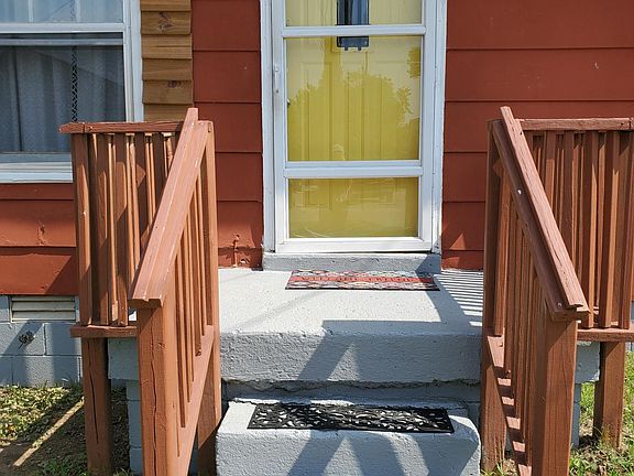 Cheerful front porch