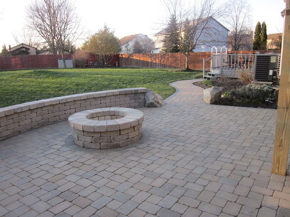 Paver patio