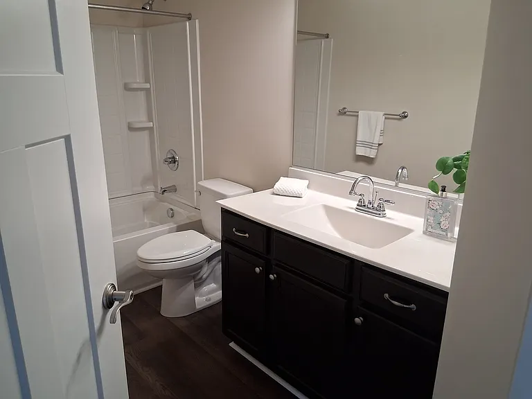 Hall bath