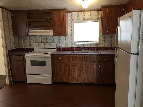 Kitchen- view from living room/master bedroom