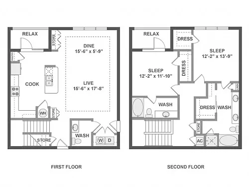 Floor plan C10TX