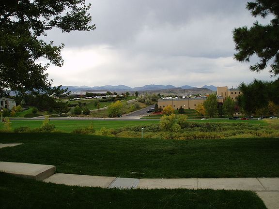 Gorgeous views and open space from just outside the walk out patio.