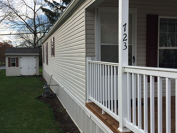 Side exterior - shed