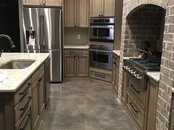 Solid wood custom cabinets 