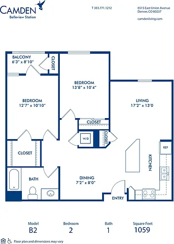 Floor plan B2