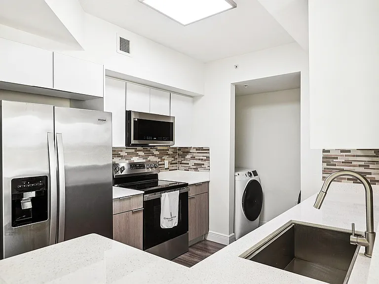 Kitchen with Stainless Steel Appliances