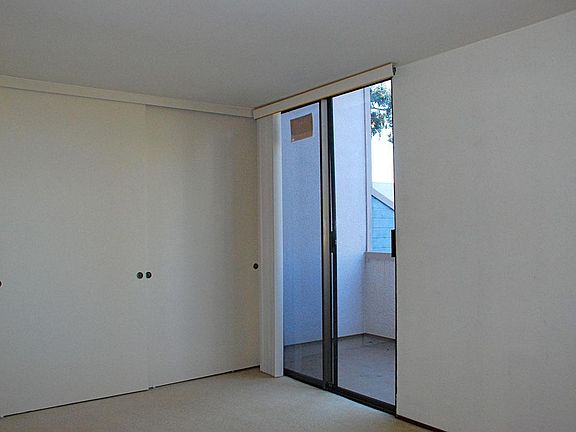 Bedroom window & balcony