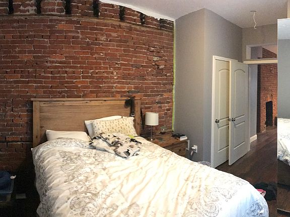 Bedroom and 2 closets