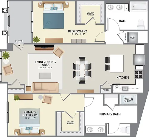 Floor plan C2-W