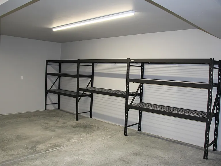 GARAGE SHELVING PROVIDED