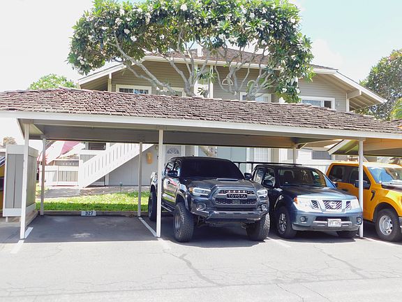 One covered assigned parking stall, steps from the rental unit.