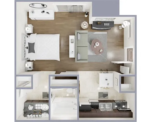 Floor plan Studio