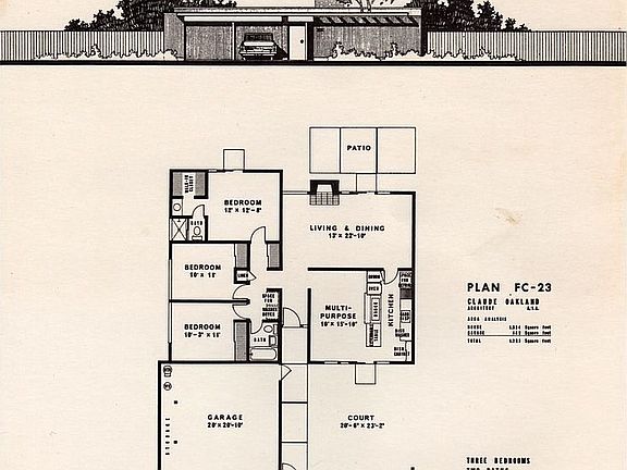 Claude Oakland, Architect Joseph Eichler, Developer