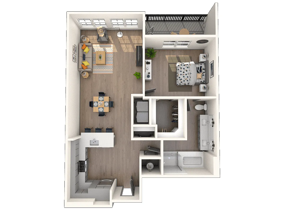 Floor plan A8
