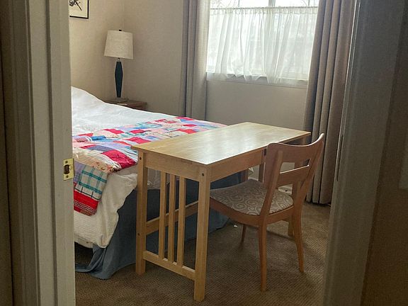 second bedroom with desk