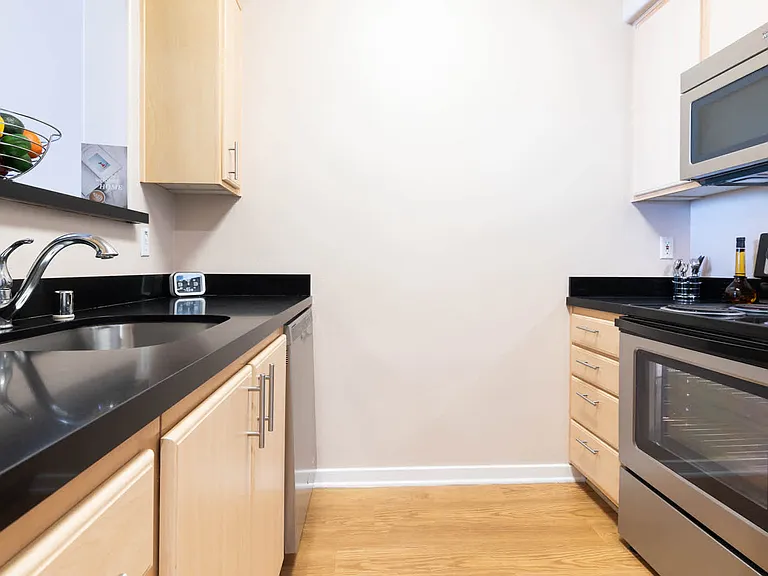 Kitchen with Stainless Steel Appliances