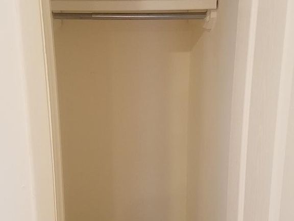 coat closet in living room