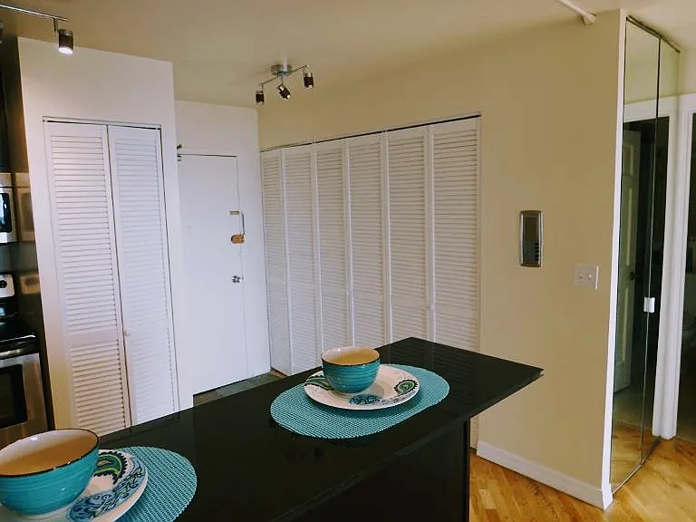 Kitchen & Entry Closet