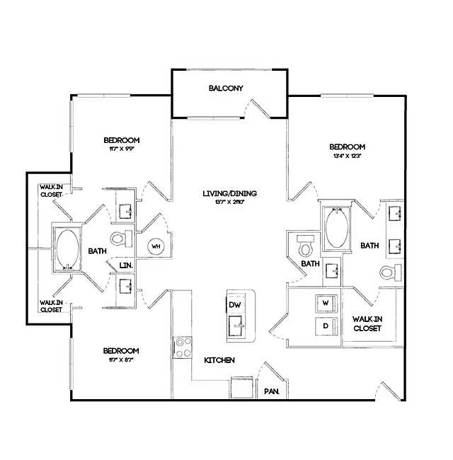 Floor plan C1
