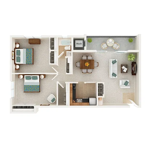 Floor plan Chesapeake