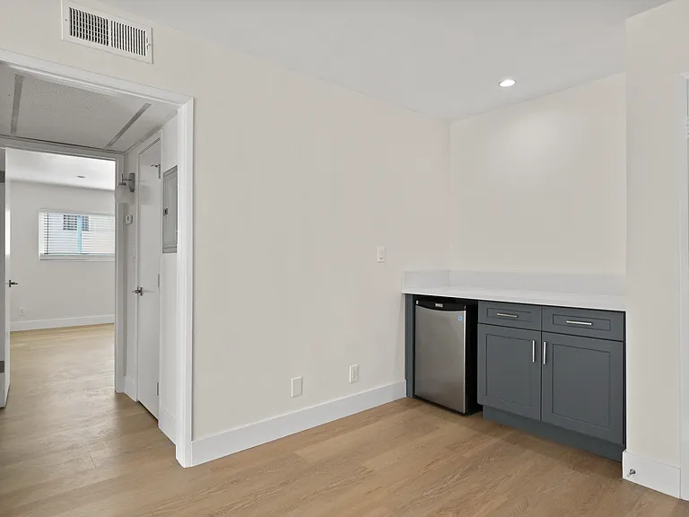 Mini-Bar Area in Open-Concept Kitchen and Dining Area